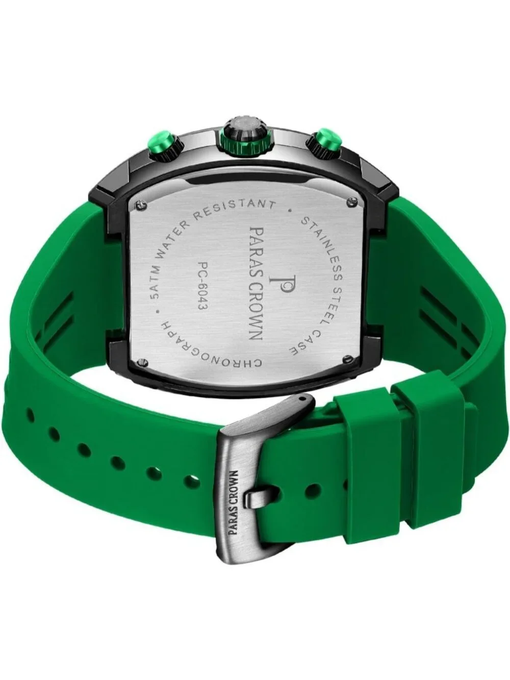 Men's Green Luxury Fashion Analog Waterproof Luminous Quartz Classic Wrist Watch